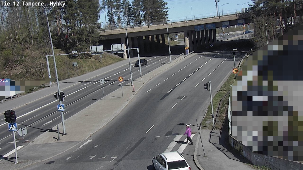 Weather Camera Image Road 12 Tampere, Hyhky, Tampere, Pirkanmaa