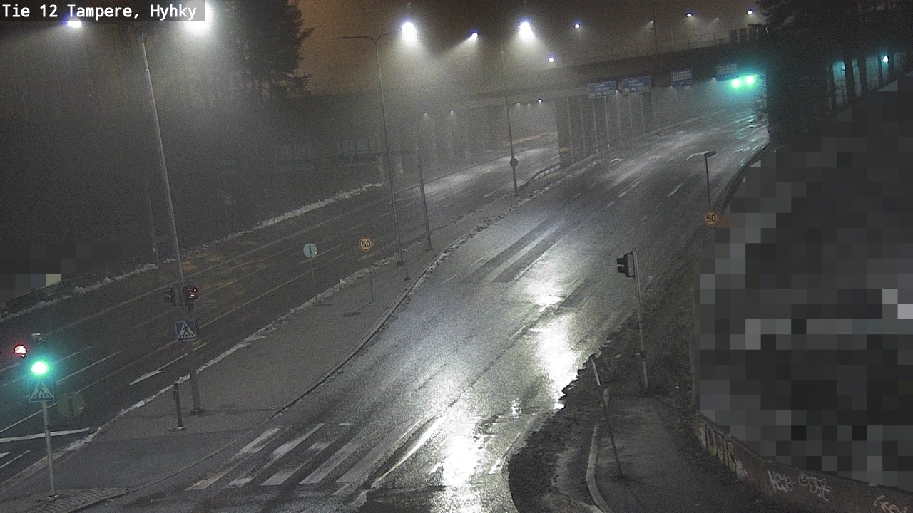 Weather Camera Image Väg 12 Tammerfors, Hyhky, Tampere, Pirkanmaa