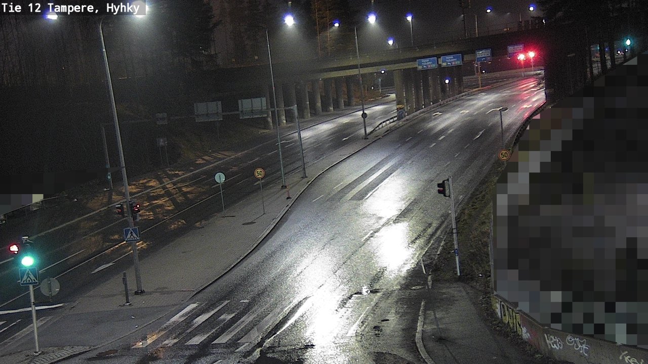 Weather Camera Image Väg 12 Tammerfors, Hyhky, Tampere, Pirkanmaa
