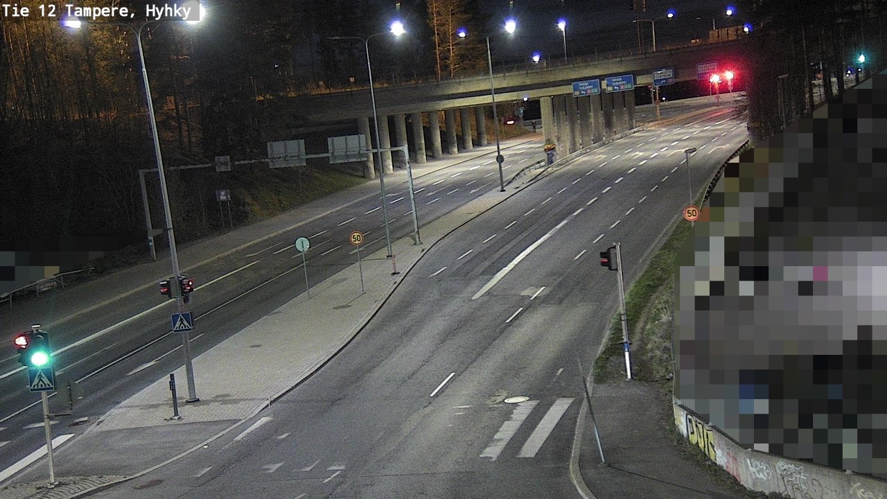Weather Camera Image Road 12 Tampere, Hyhky, Tampere, Pirkanmaa