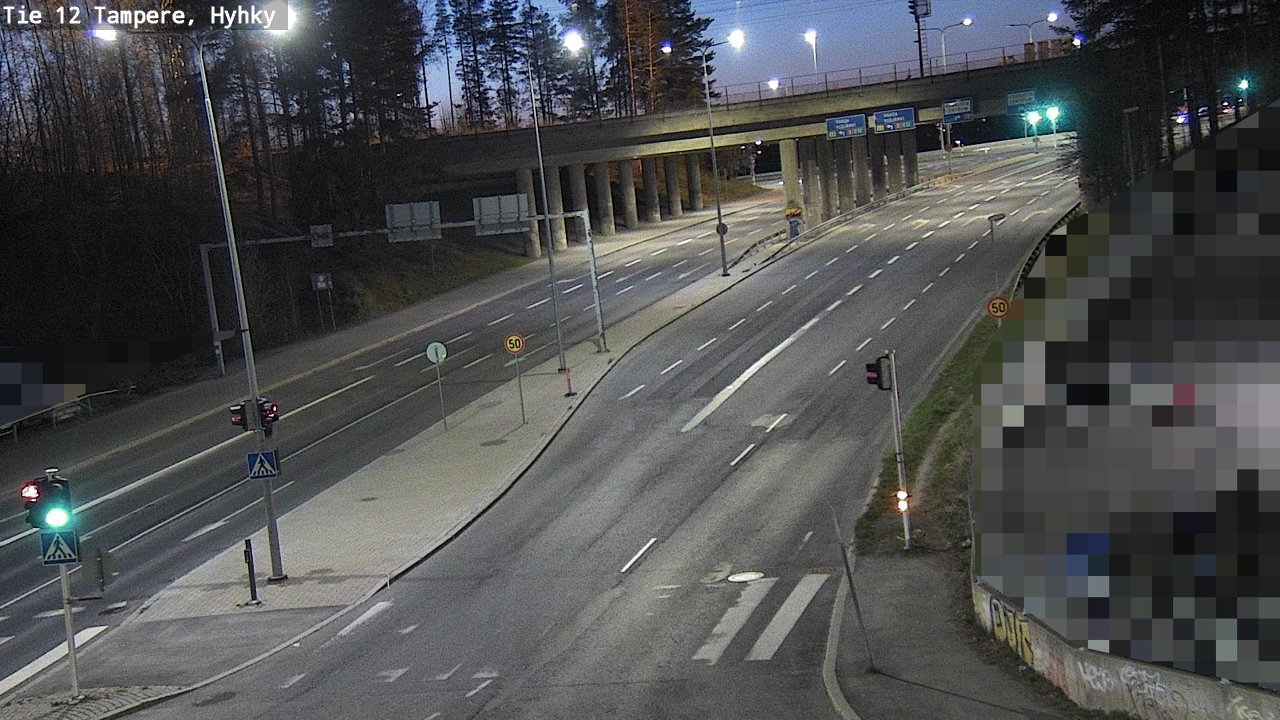 Weather Camera Image Road 12 Tampere, Hyhky, Tampere, Pirkanmaa