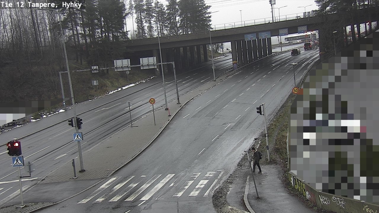 Weather Camera Image Väg 12 Tammerfors, Hyhky, Tampere, Pirkanmaa