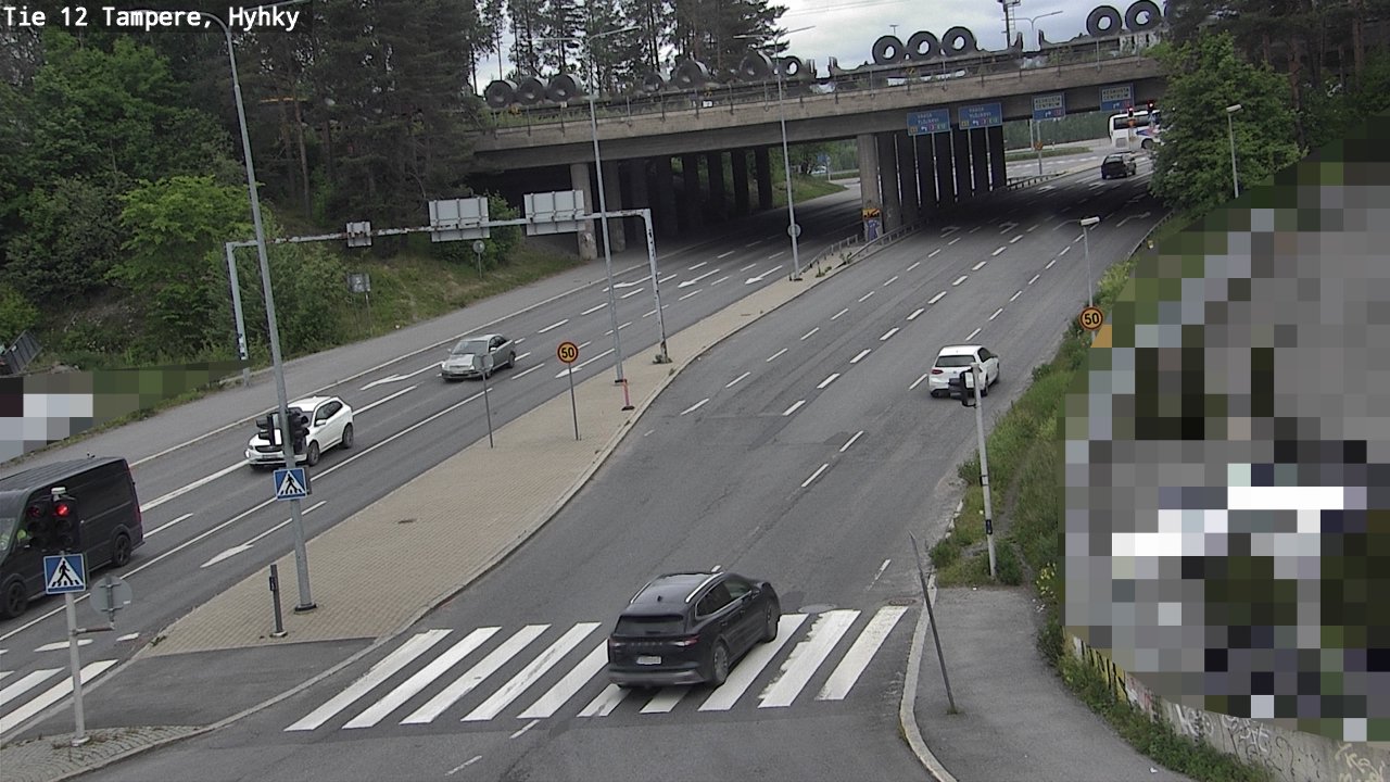 Weather Camera Image Road 12 Tampere, Hyhky, Tampere, Pirkanmaa