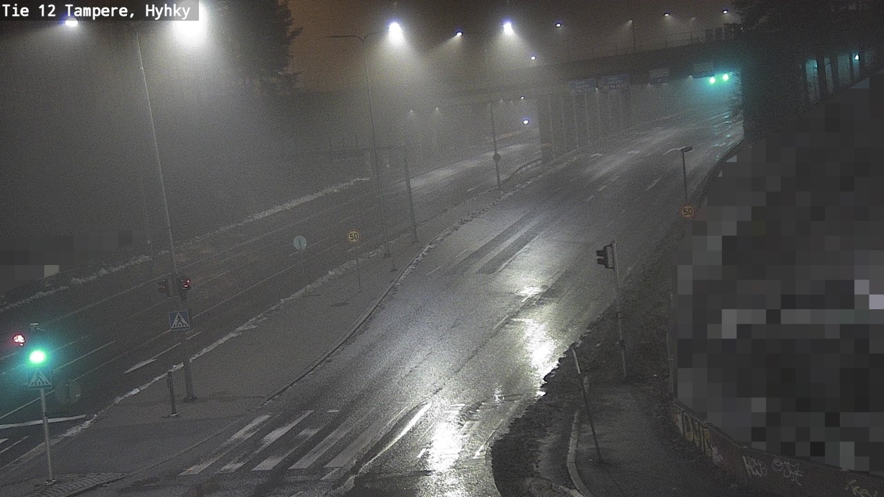 Weather Camera Image Väg 12 Tammerfors, Hyhky, Tampere, Pirkanmaa