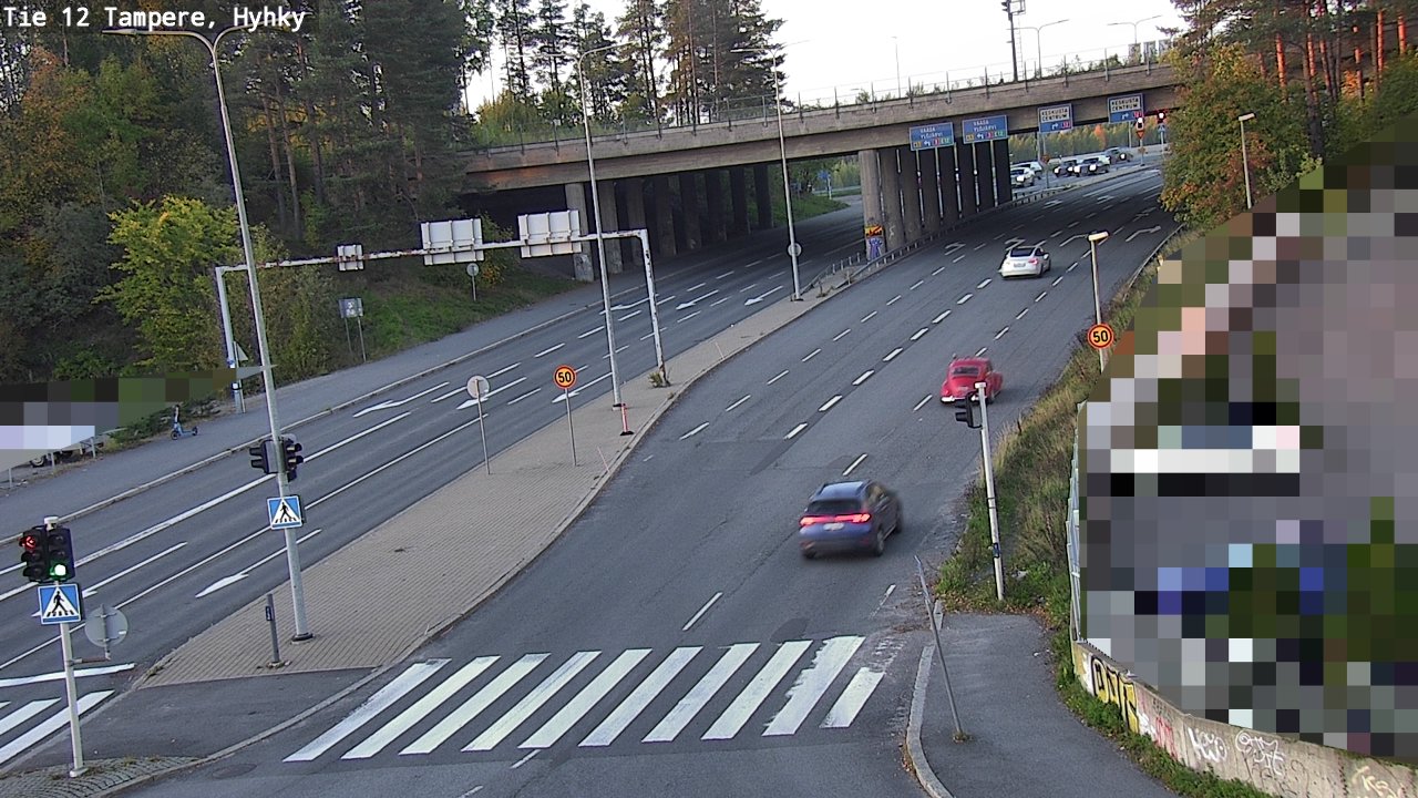 Weather Camera Image Road 12 Tampere, Hyhky, Tampere, Pirkanmaa