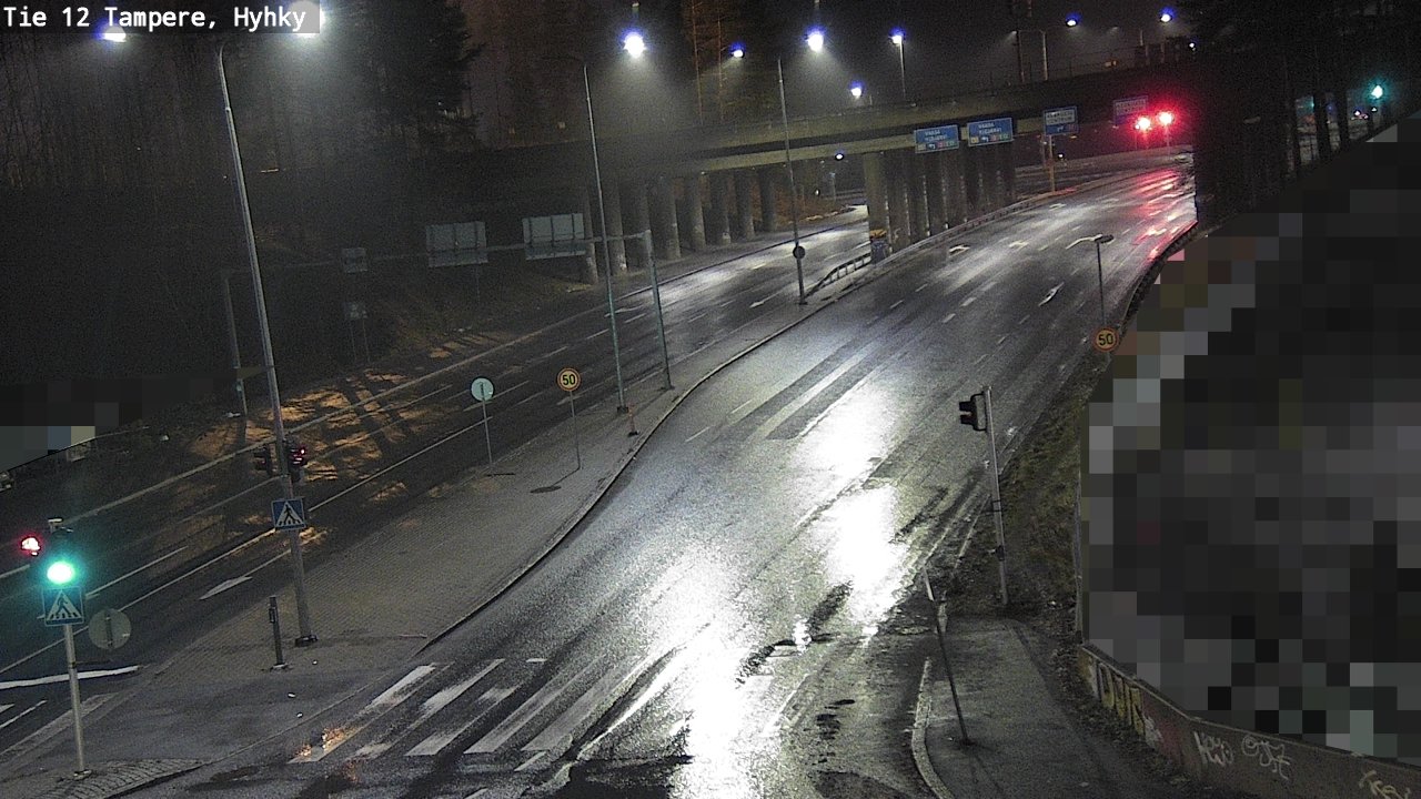 Weather Camera Image Väg 12 Tammerfors, Hyhky, Tampere, Pirkanmaa