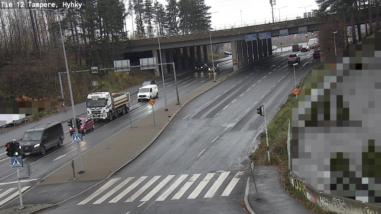 Kelikamerat Kuva Tie 12 Tampere, Hyhky, Tampere, Pirkanmaa