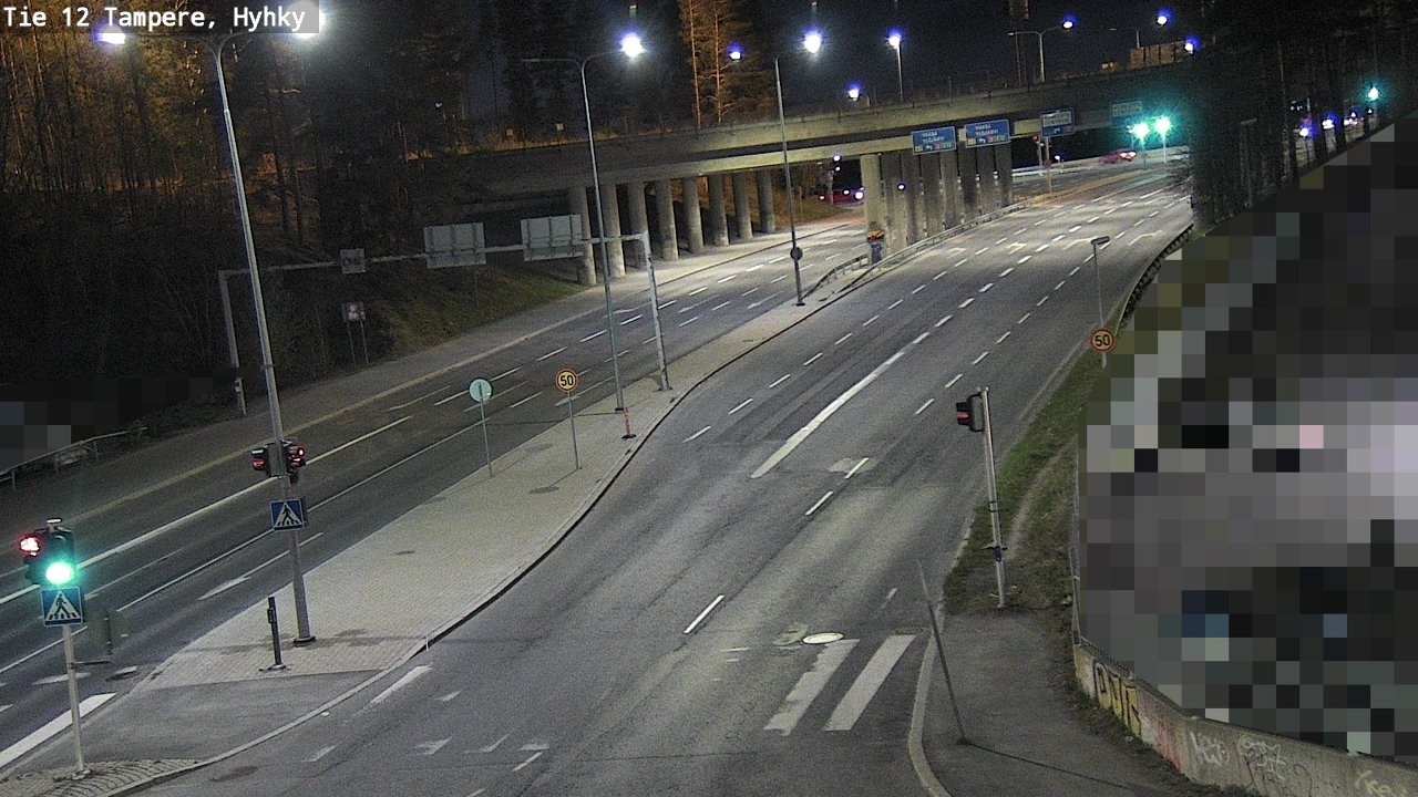 Weather Camera Image Road 12 Tampere, Hyhky, Tampere, Pirkanmaa