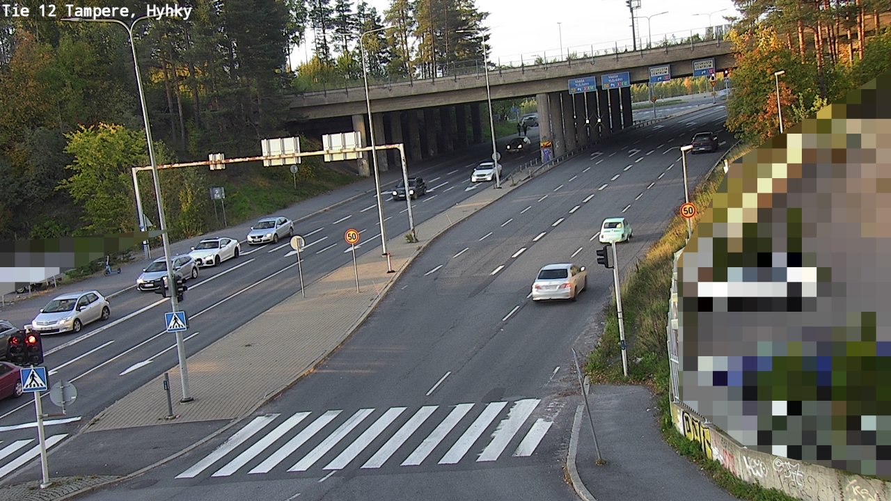 Weather Camera Image Road 12 Tampere, Hyhky, Tampere, Pirkanmaa