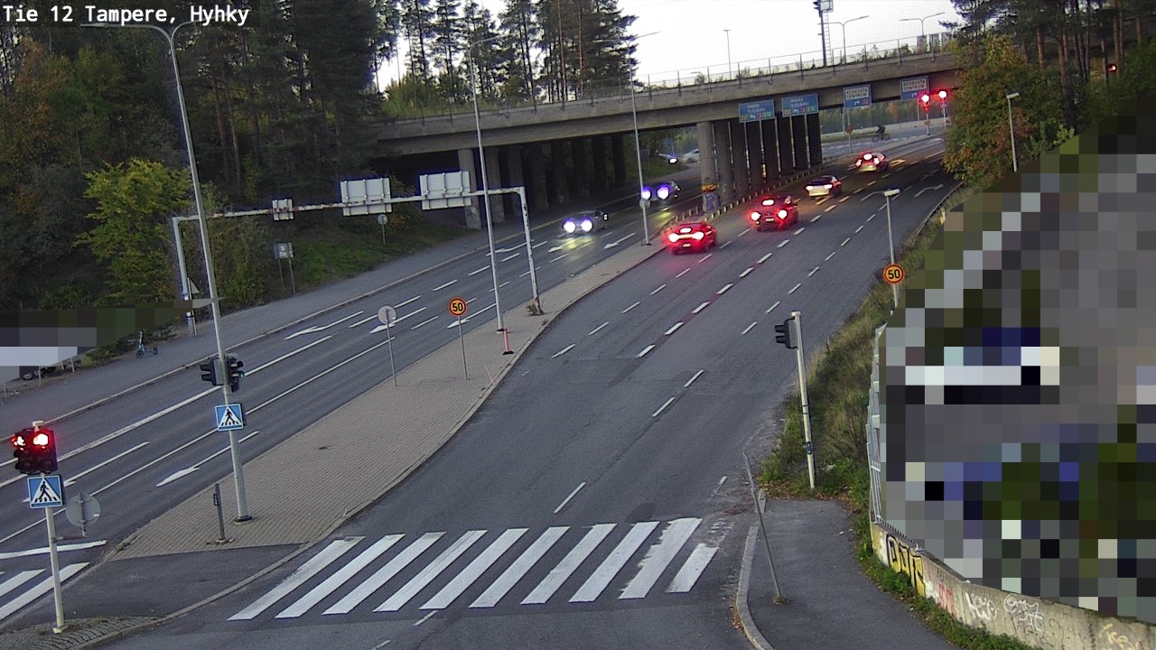 Weather Camera Image Road 12 Tampere, Hyhky, Tampere, Pirkanmaa