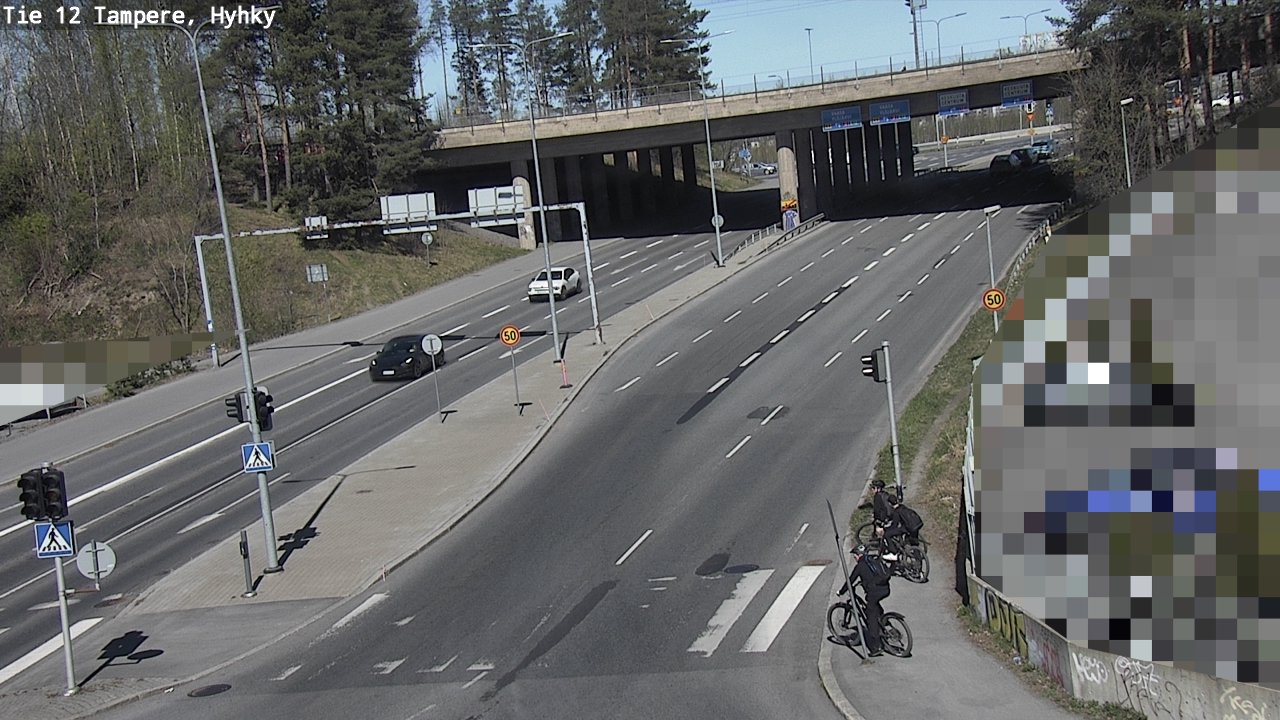 Weather Camera Image Road 12 Tampere, Hyhky, Tampere, Pirkanmaa