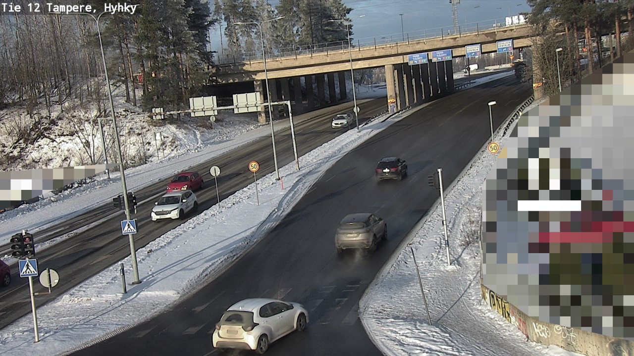 Kelikamerat Kuva Tie 12 Tampere, Hyhky, Tampere, Pirkanmaa