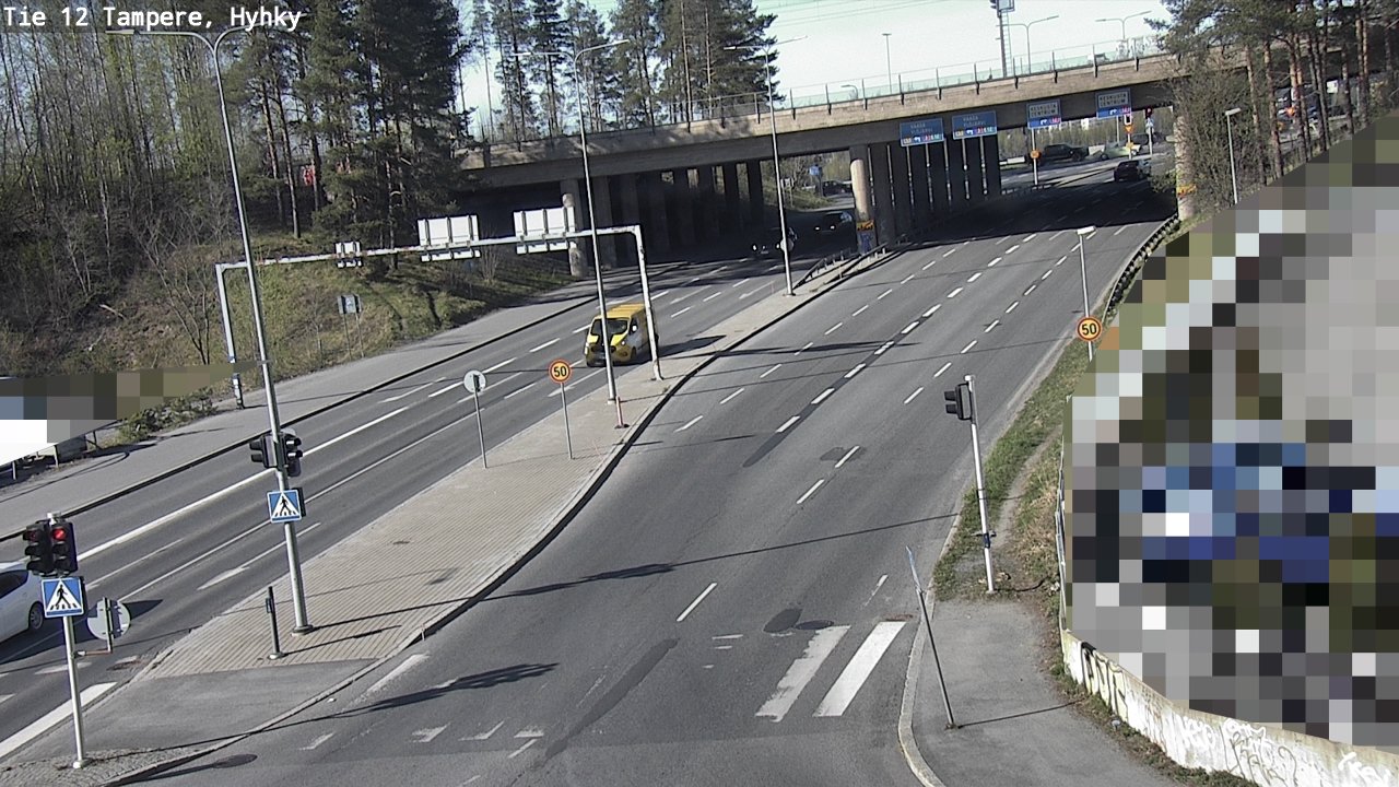 Weather Camera Image Road 12 Tampere, Hyhky, Tampere, Pirkanmaa
