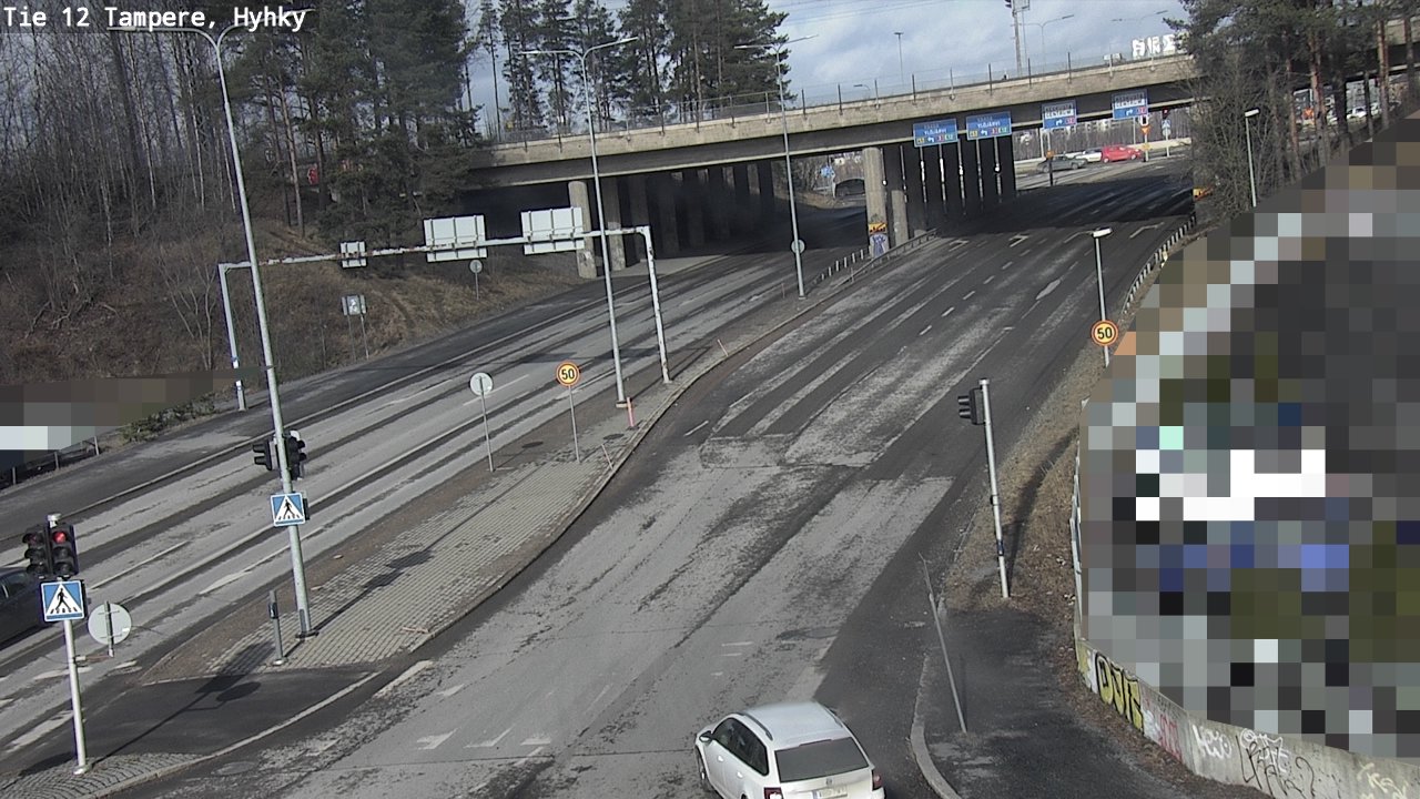 Kelikamerat Kuva Tie 12 Tampere, Hyhky, Tampere, Pirkanmaa