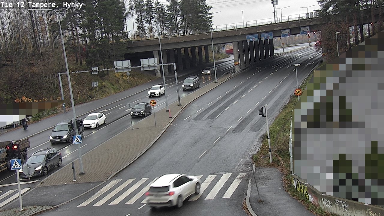 Kelikamerat Kuva Tie 12 Tampere, Hyhky, Tampere, Pirkanmaa