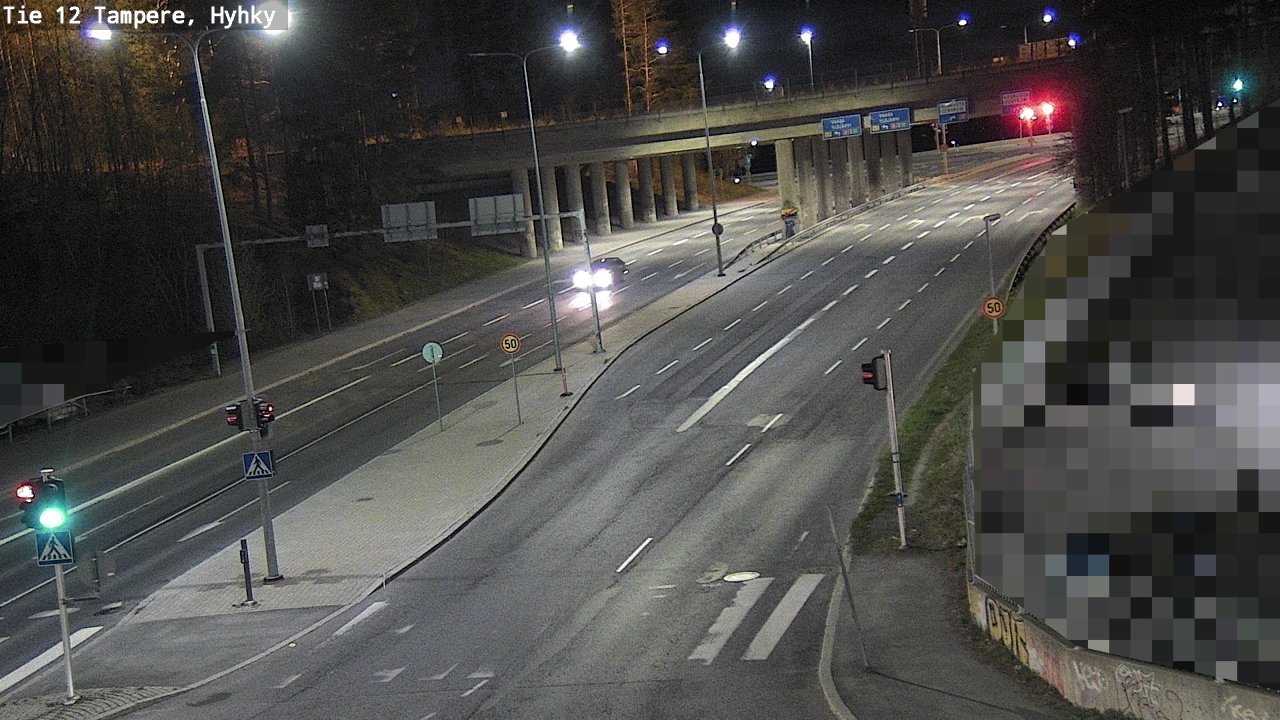 Weather Camera Image Road 12 Tampere, Hyhky, Tampere, Pirkanmaa