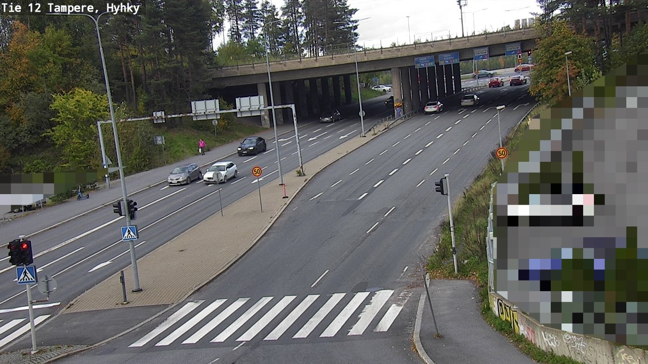 Weather Camera Image Road 12 Tampere, Hyhky, Tampere, Pirkanmaa