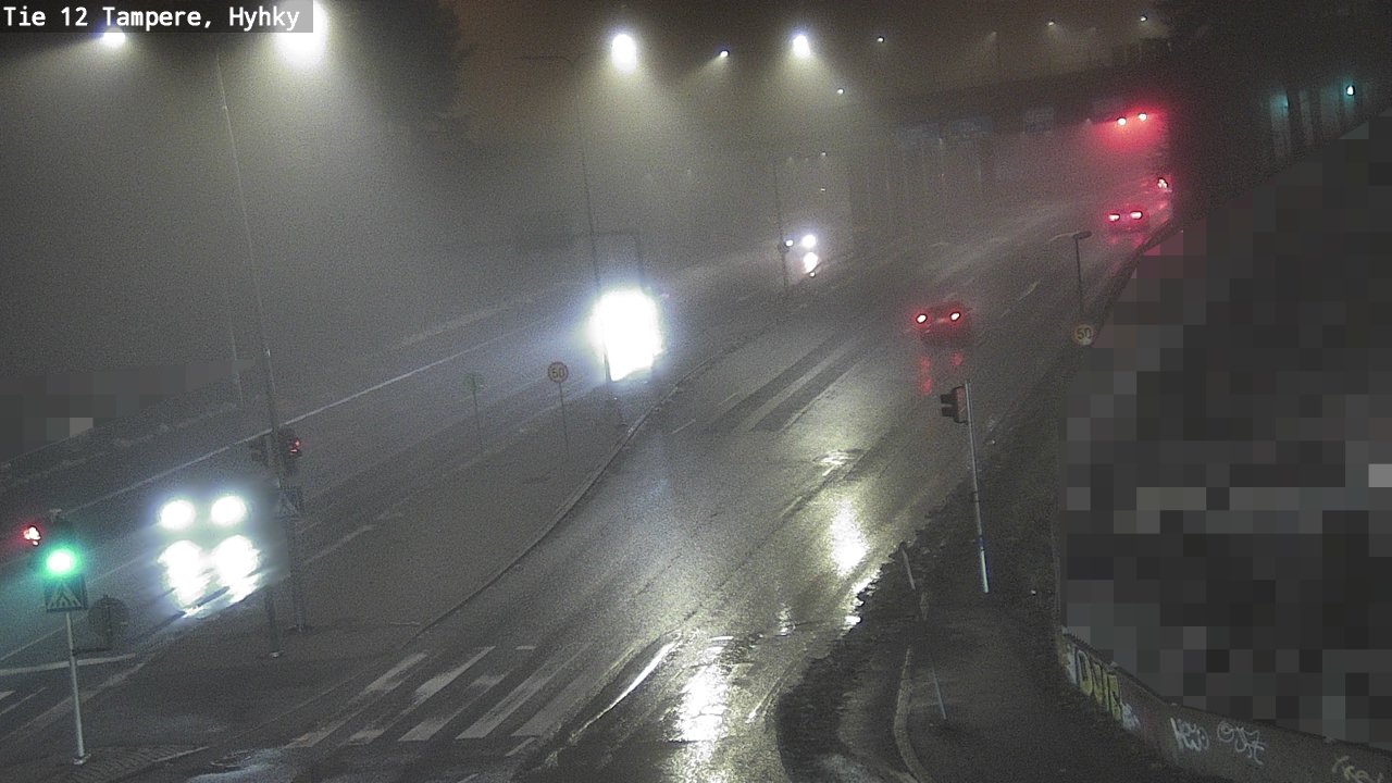 Weather Camera Image Väg 12 Tammerfors, Hyhky, Tampere, Pirkanmaa
