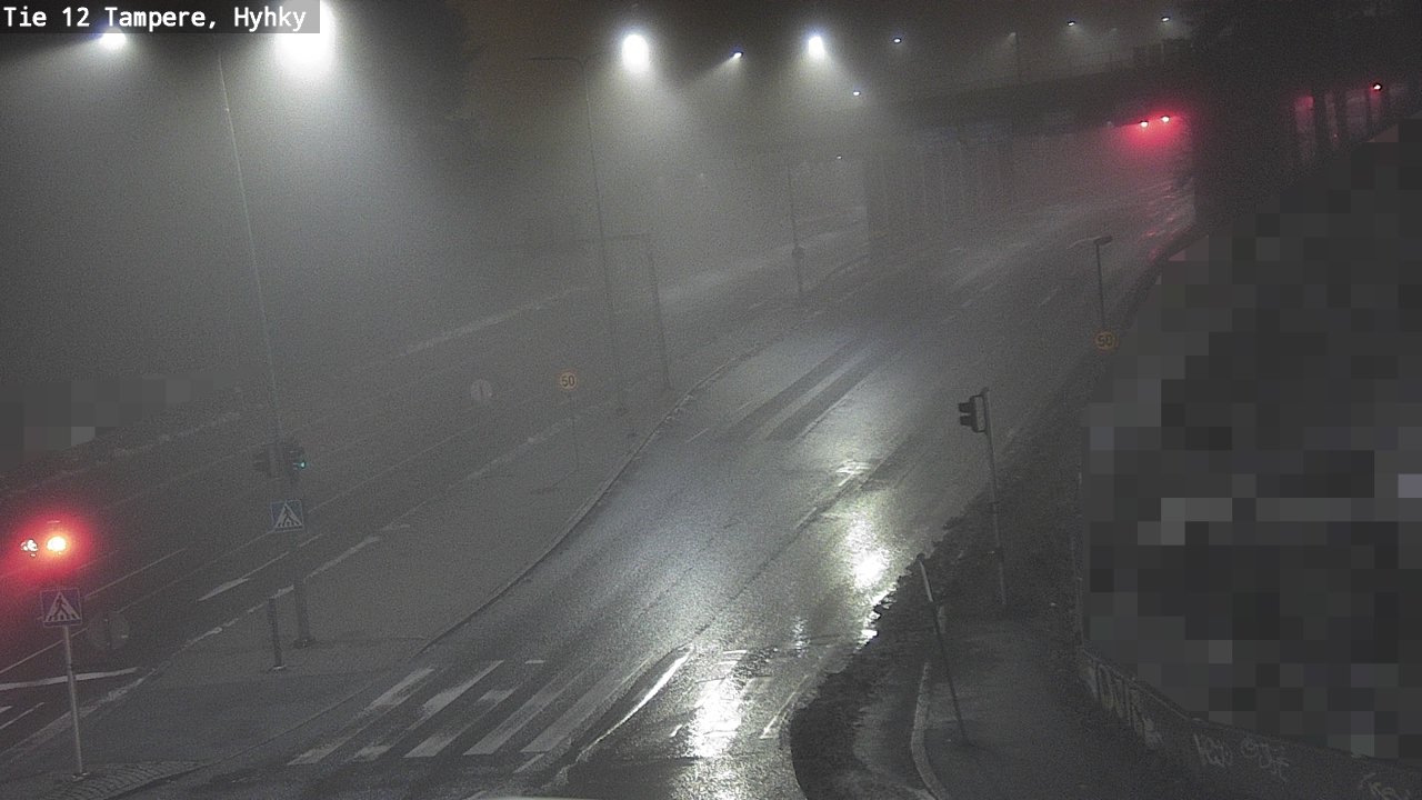 Weather Camera Image Väg 12 Tammerfors, Hyhky, Tampere, Pirkanmaa