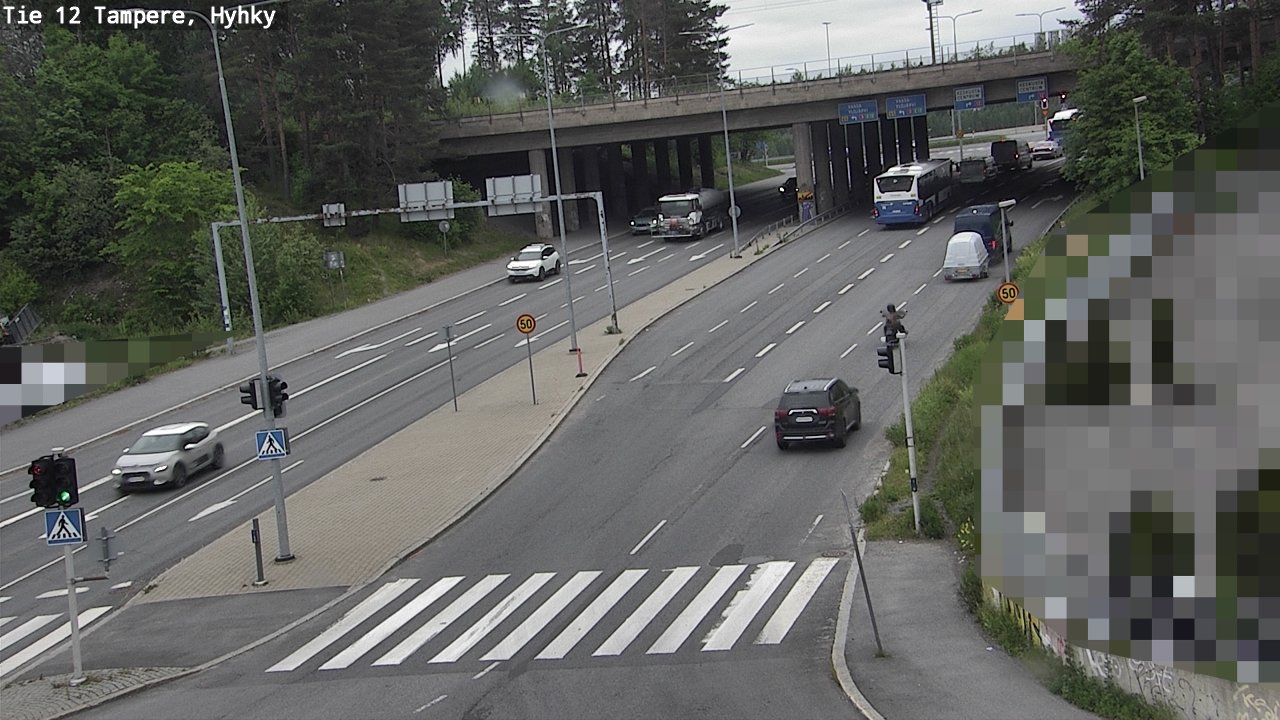 Weather Camera Image Road 12 Tampere, Hyhky, Tampere, Pirkanmaa
