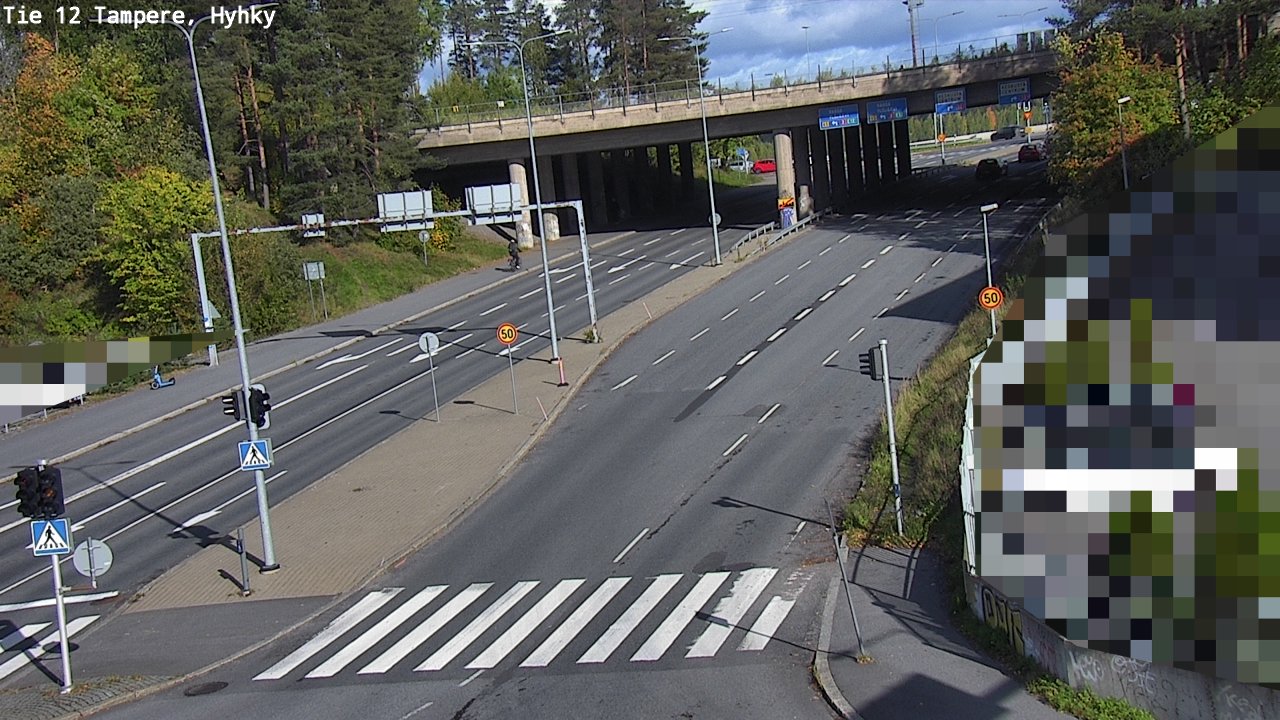 Weather Camera Image Road 12 Tampere, Hyhky, Tampere, Pirkanmaa
