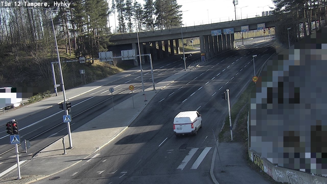 Weather Camera Image Road 12 Tampere, Hyhky, Tampere, Pirkanmaa