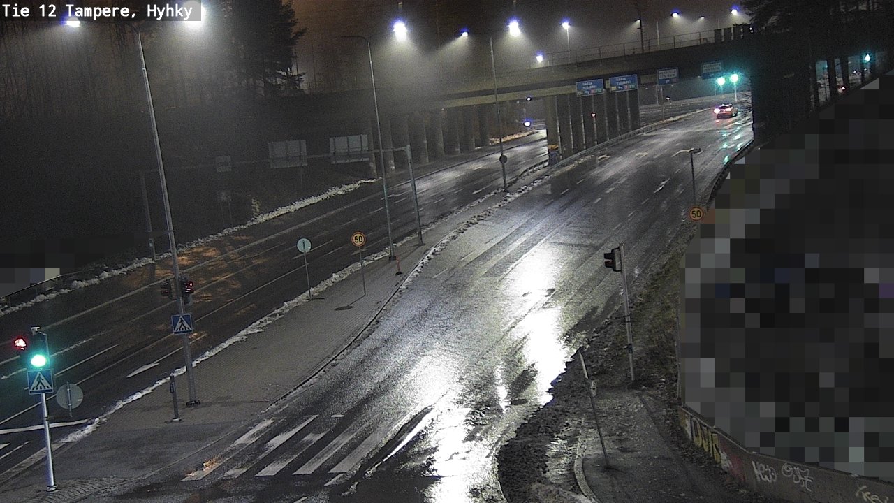 Weather Camera Image Väg 12 Tammerfors, Hyhky, Tampere, Pirkanmaa