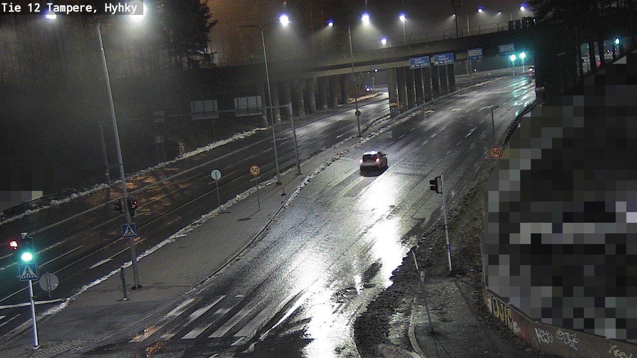 Weather Camera Image Väg 12 Tammerfors, Hyhky, Tampere, Pirkanmaa