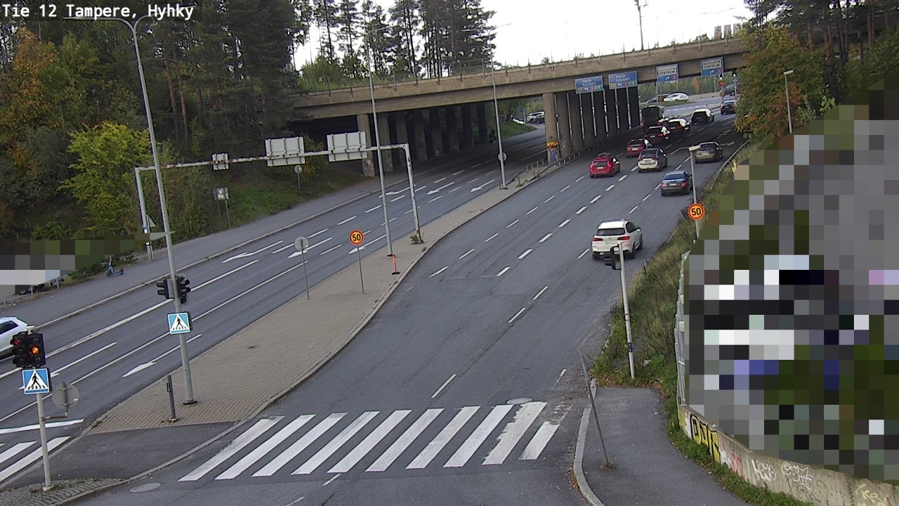 Weather Camera Image Road 12 Tampere, Hyhky, Tampere, Pirkanmaa
