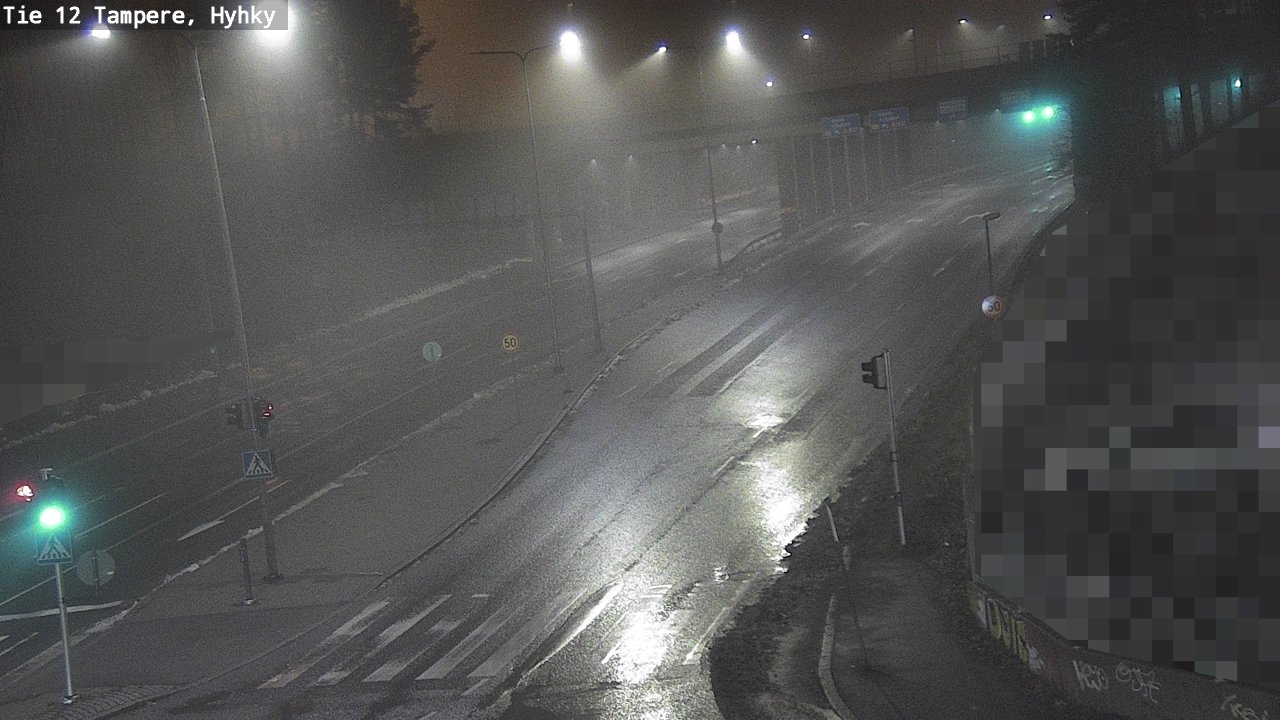 Weather Camera Image Väg 12 Tammerfors, Hyhky, Tampere, Pirkanmaa