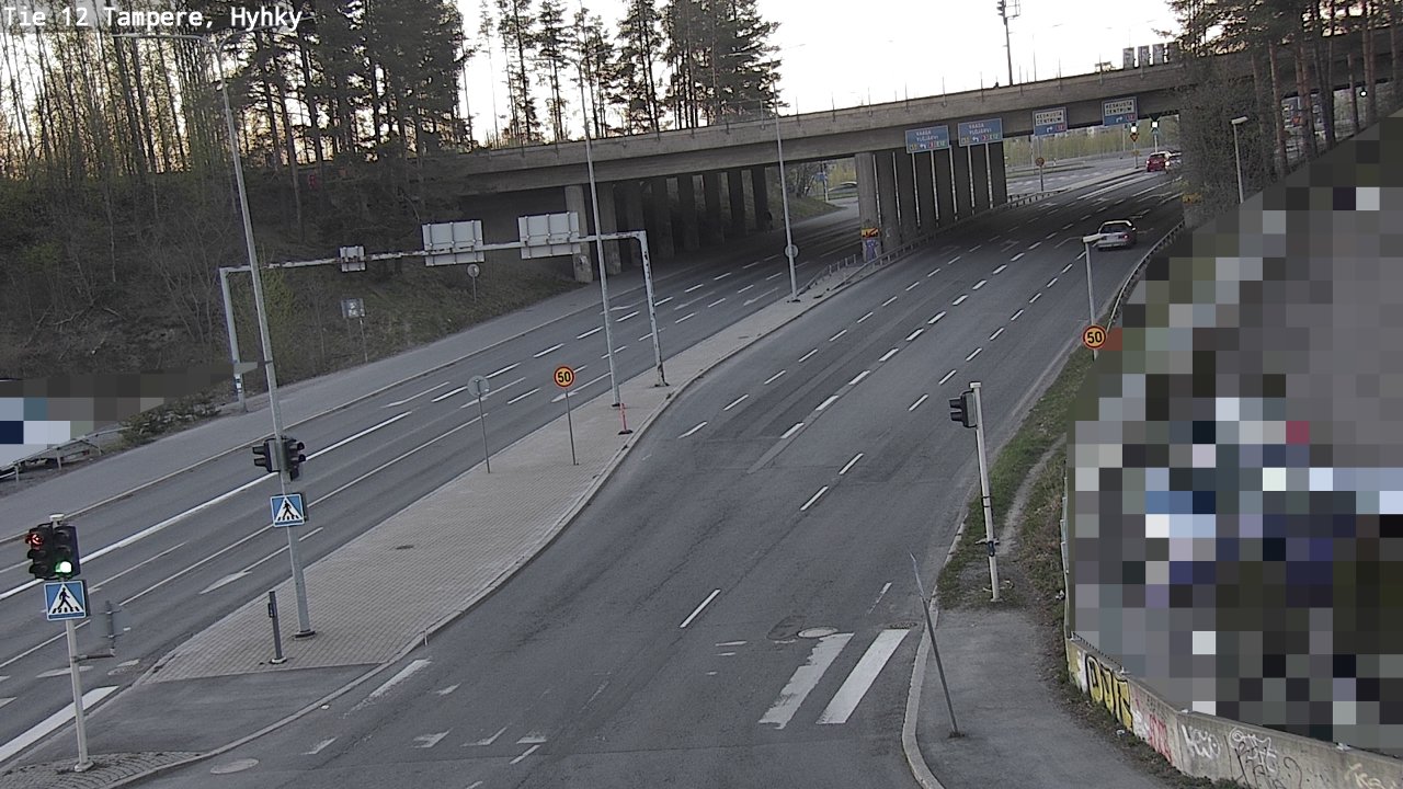 Weather Camera Image Road 12 Tampere, Hyhky, Tampere, Pirkanmaa