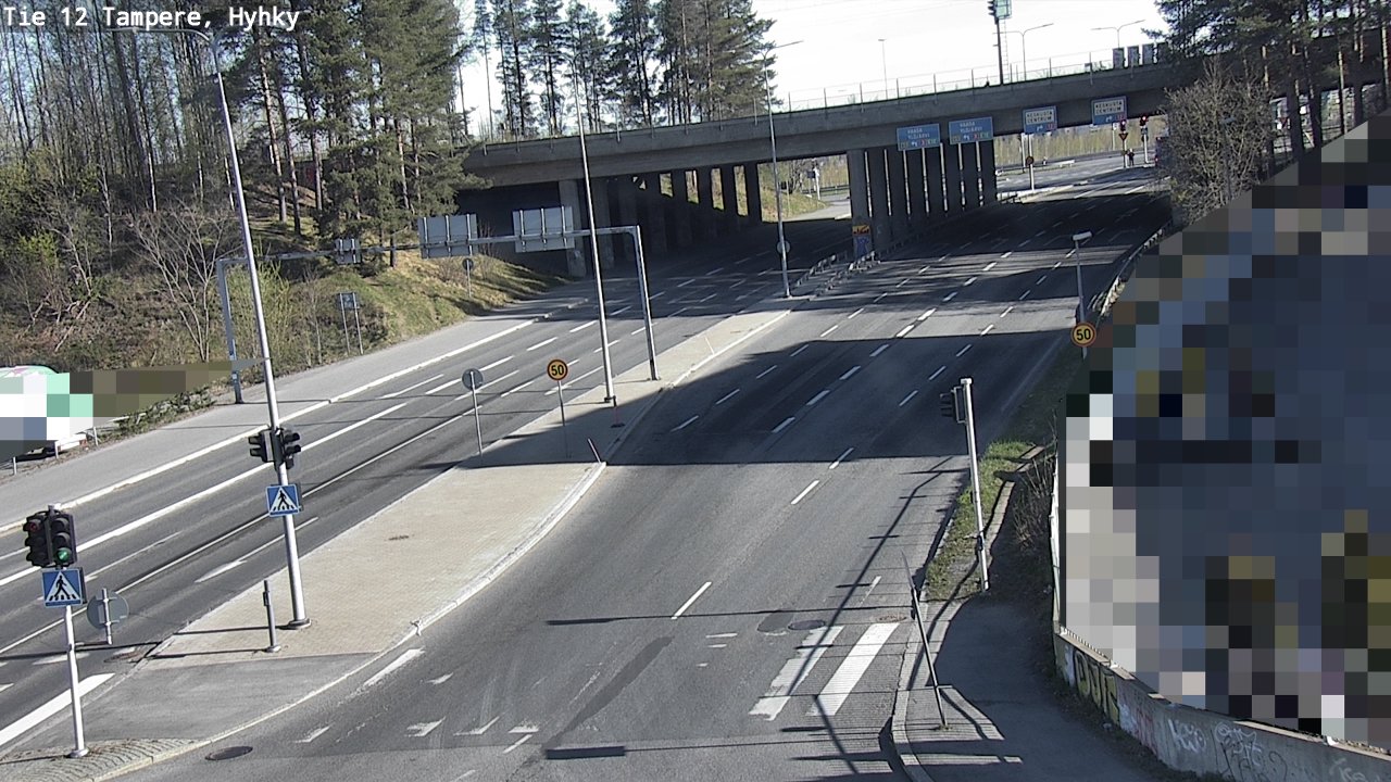 Weather Camera Image Road 12 Tampere, Hyhky, Tampere, Pirkanmaa