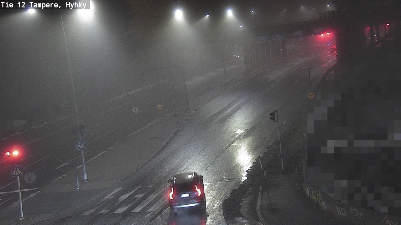 Weather Camera Image Väg 12 Tammerfors, Hyhky, Tampere, Pirkanmaa