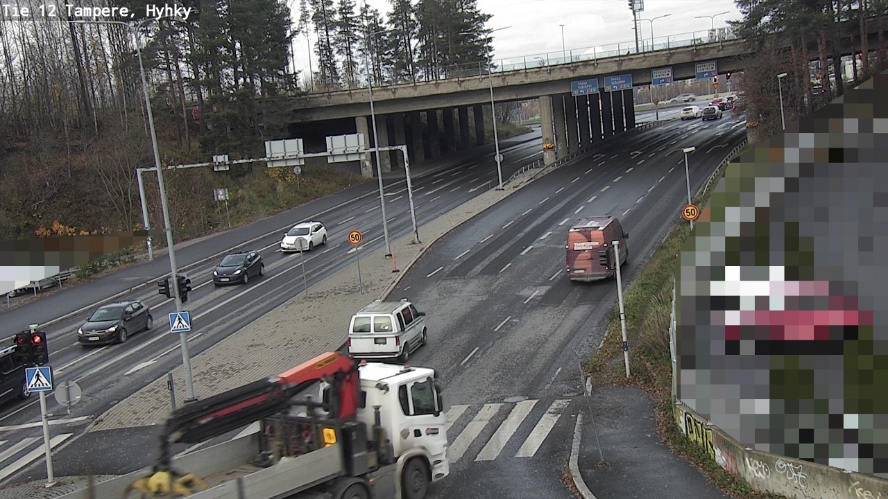 Kelikamerat Kuva Tie 12 Tampere, Hyhky, Tampere, Pirkanmaa