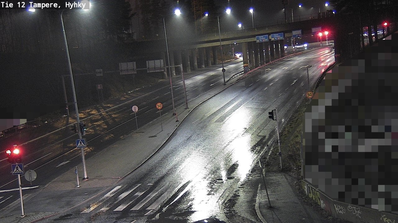 Weather Camera Image Väg 12 Tammerfors, Hyhky, Tampere, Pirkanmaa
