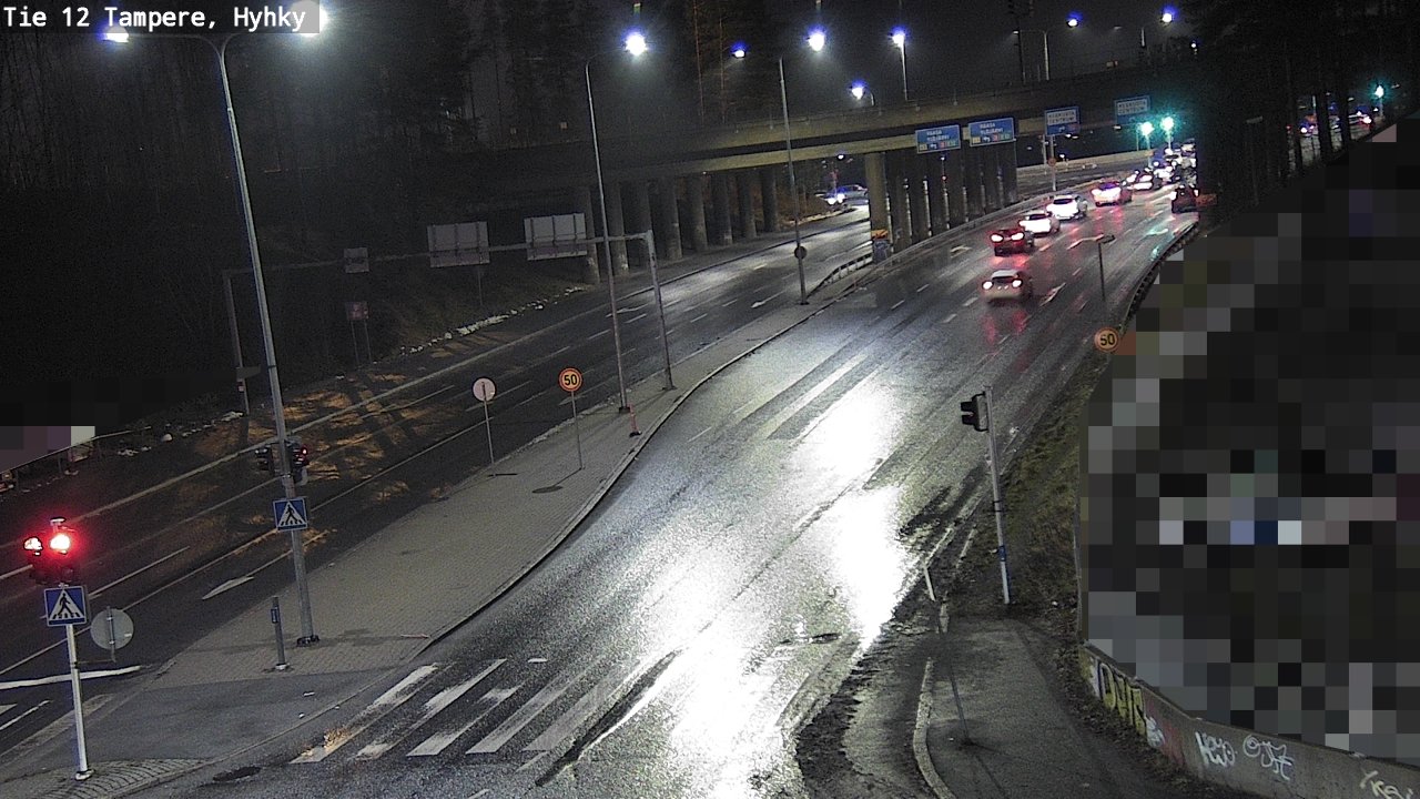 Weather Camera Image Väg 12 Tammerfors, Hyhky, Tampere, Pirkanmaa