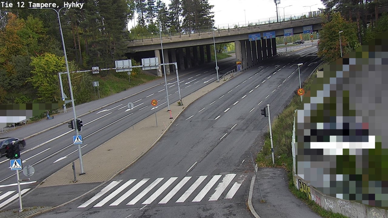 Weather Camera Image Road 12 Tampere, Hyhky, Tampere, Pirkanmaa