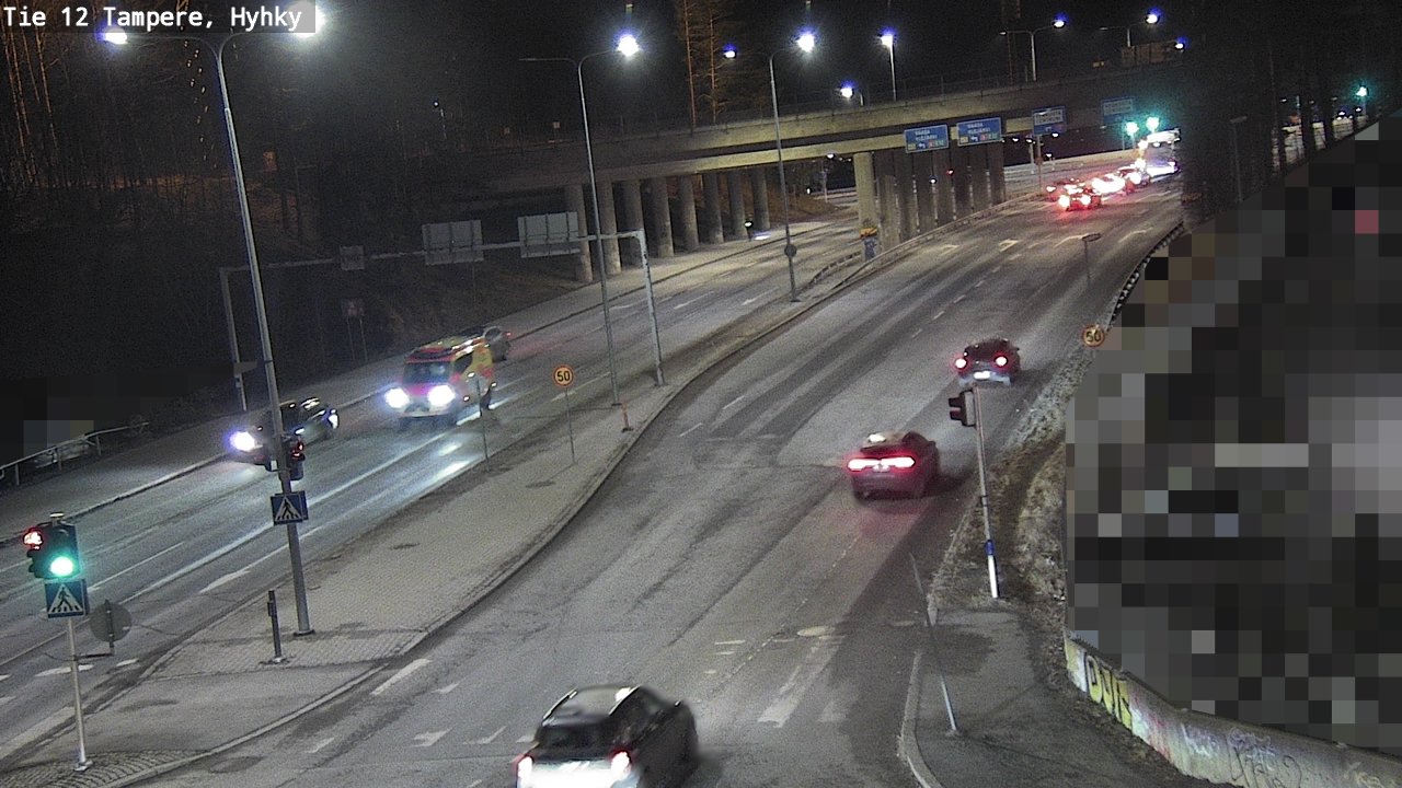 Weather Camera Image Road 12 Tampere, Hyhky, Tampere, Pirkanmaa