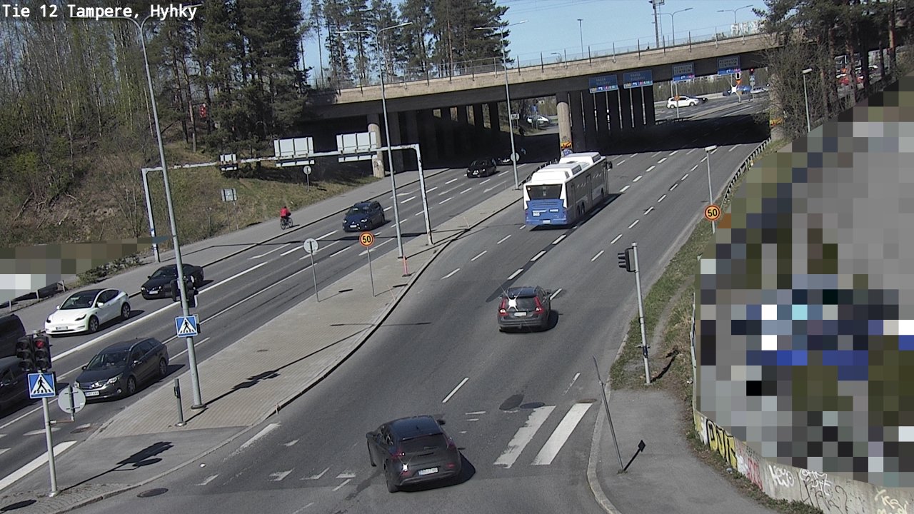 Weather Camera Image Road 12 Tampere, Hyhky, Tampere, Pirkanmaa