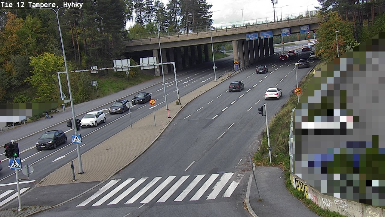 Weather Camera Image Road 12 Tampere, Hyhky, Tampere, Pirkanmaa