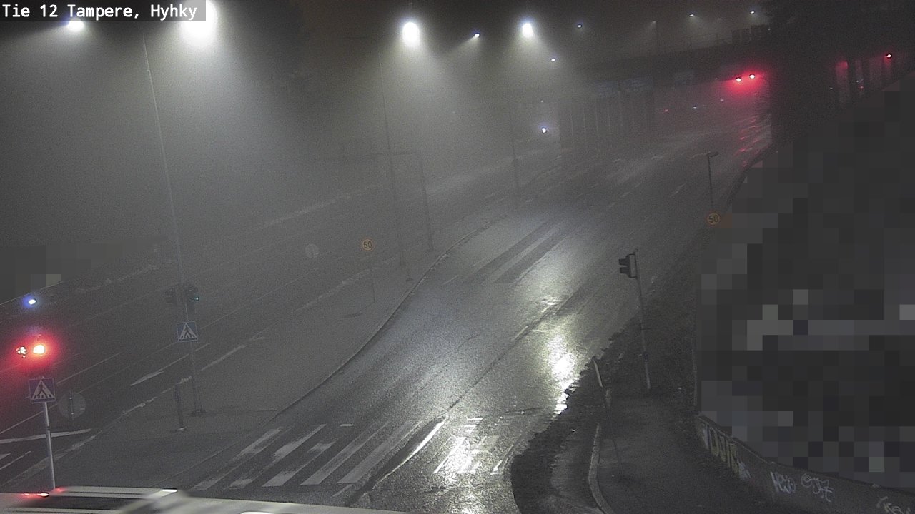 Weather Camera Image Väg 12 Tammerfors, Hyhky, Tampere, Pirkanmaa