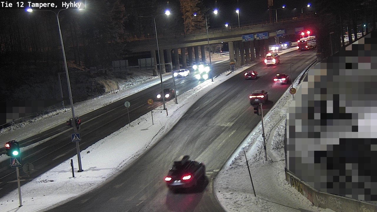 Kelikamerat Kuva Tie 12 Tampere, Hyhky, Tampere, Pirkanmaa