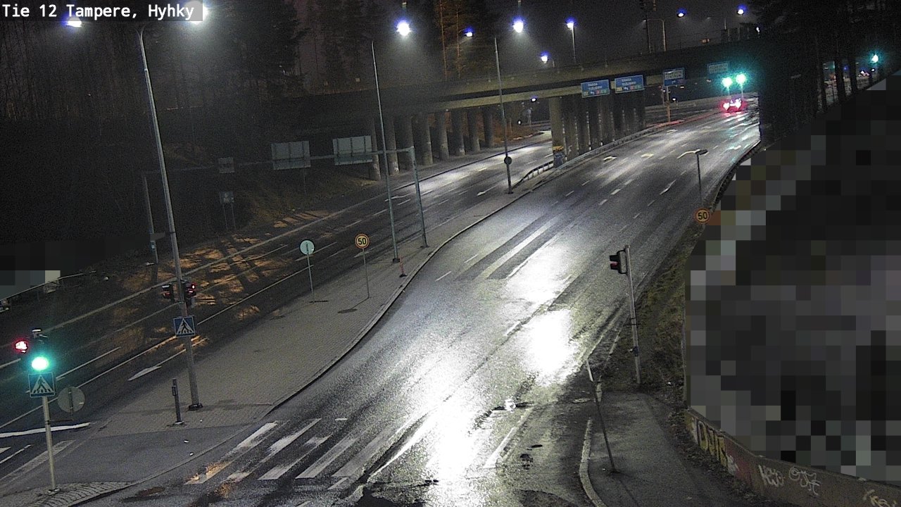 Weather Camera Image Väg 12 Tammerfors, Hyhky, Tampere, Pirkanmaa