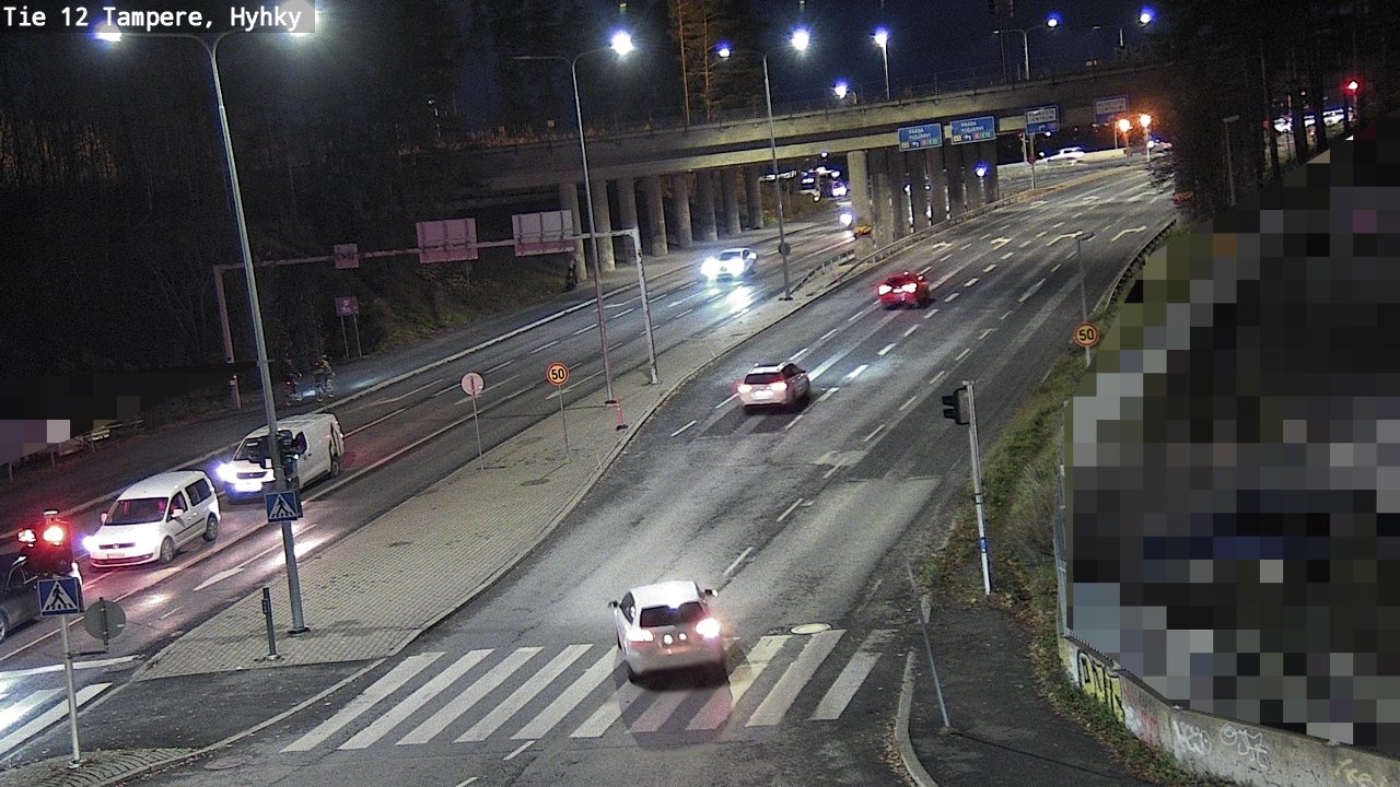 Kelikamerat Kuva Tie 12 Tampere, Hyhky, Tampere, Pirkanmaa