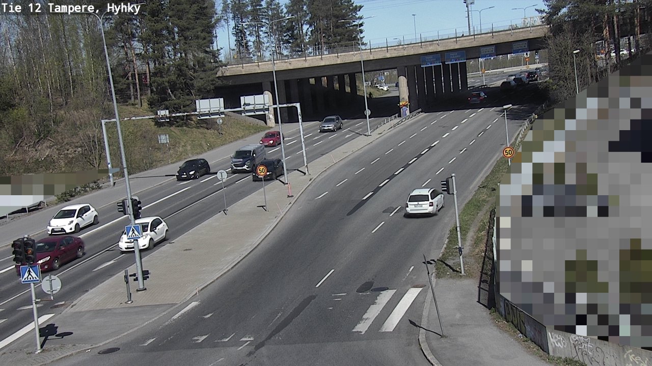 Weather Camera Image Road 12 Tampere, Hyhky, Tampere, Pirkanmaa