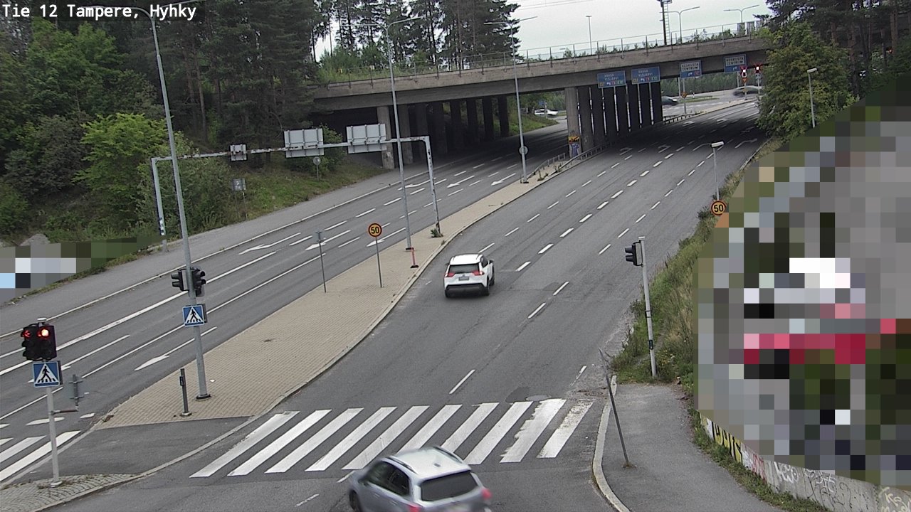 Weather Camera Image Road 12 Tampere, Hyhky, Tampere, Pirkanmaa