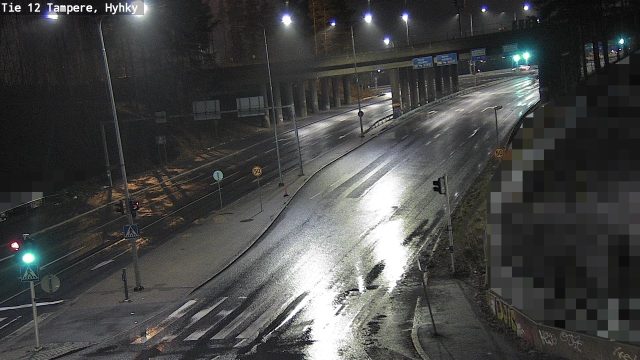 Weather Camera Image Väg 12 Tammerfors, Hyhky, Tampere, Pirkanmaa