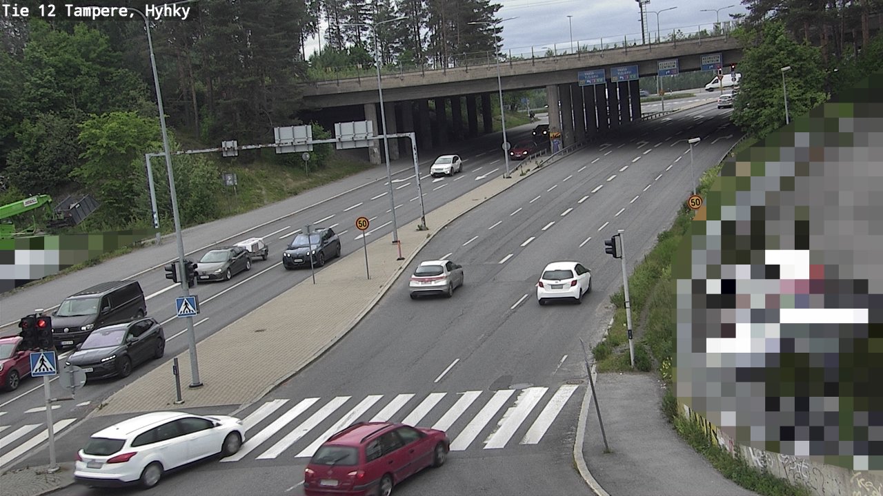 Weather Camera Image Road 12 Tampere, Hyhky, Tampere, Pirkanmaa