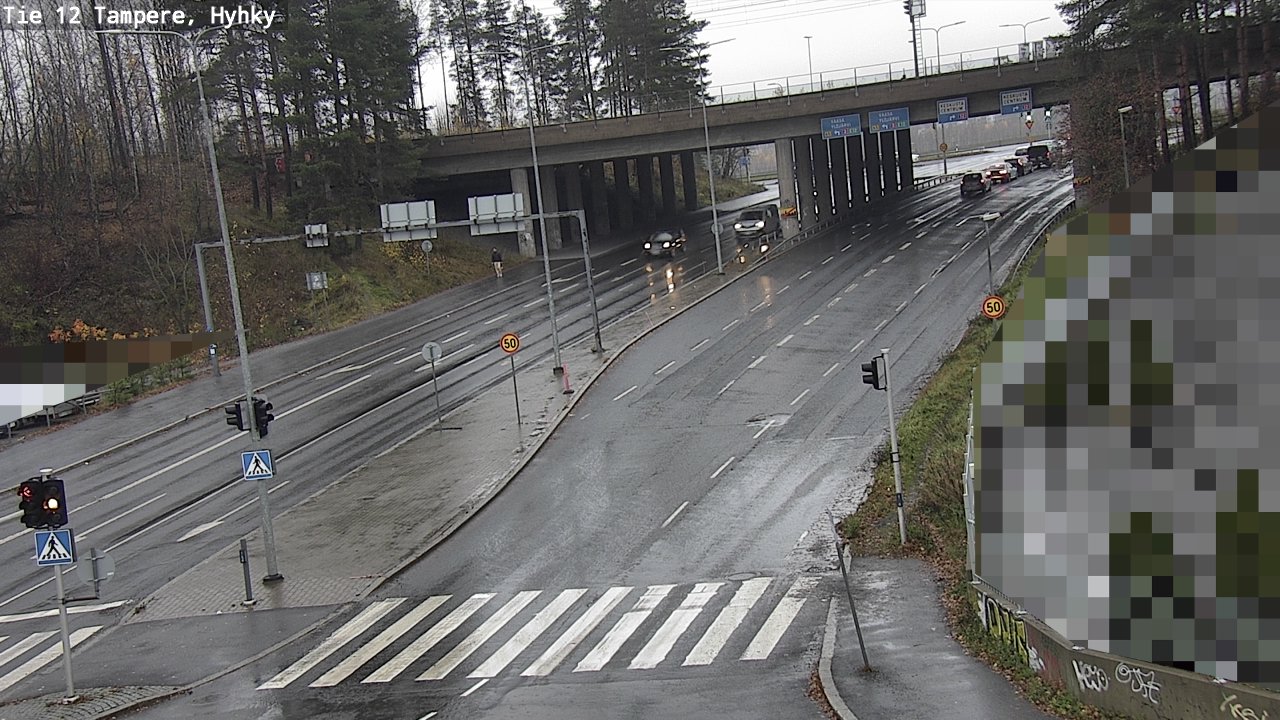 Weather Camera Image Väg 12 Tammerfors, Hyhky, Tampere, Pirkanmaa