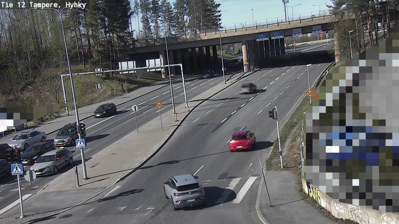 Weather Camera Image Road 12 Tampere, Hyhky, Tampere, Pirkanmaa